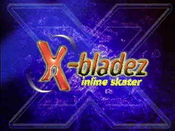 X-Bladez - Inline Skater (US) screen shot title
